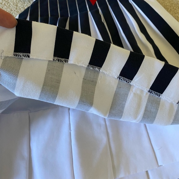 Luli and Me Navy Striped Dress - Picture 4 of 4